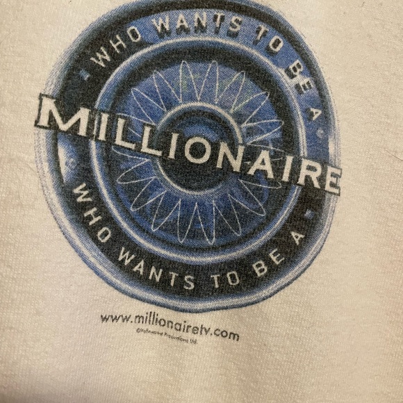 Who Wants To Be A Millionaire? Official Logo T-shirt - Picture 4 of 4